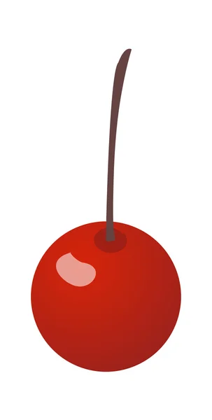 Red cherry — Stock Vector