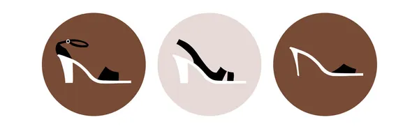 Schoenen voor vrouwen — Stockvector