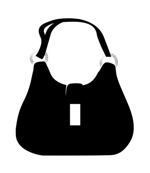 Чёрная сумка — стоковый вектор