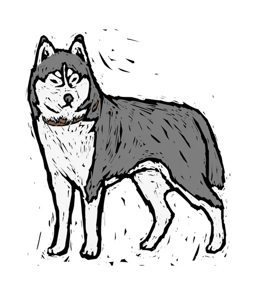Векторный волк — стоковый вектор