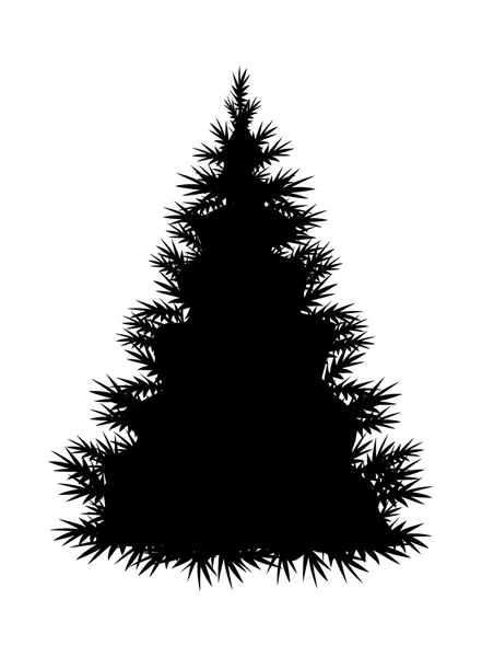 Arbre de Noël — Image vectorielle