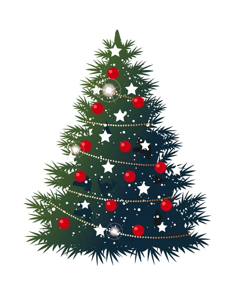 Christmas tree — Stock Vector