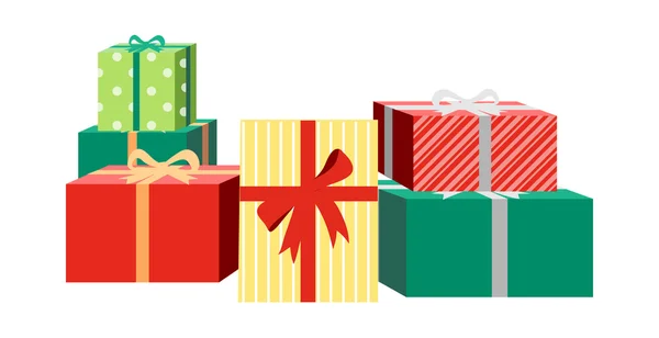 Holiday gifts — Stock Vector