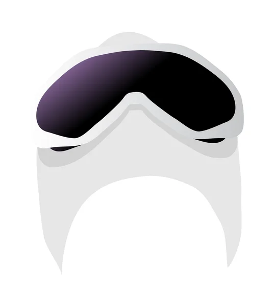 Masque de ski — Image vectorielle