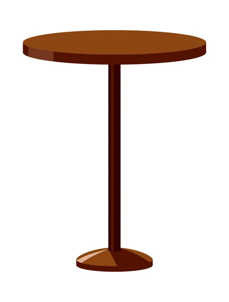 Table marron — Image vectorielle