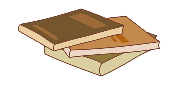 Libro marrón — Archivo Imágenes Vectoriales