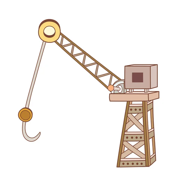 Crane — Stock Vector