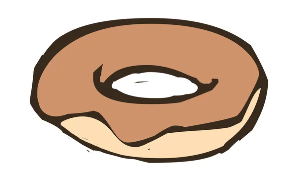 Donut — Stock Vector