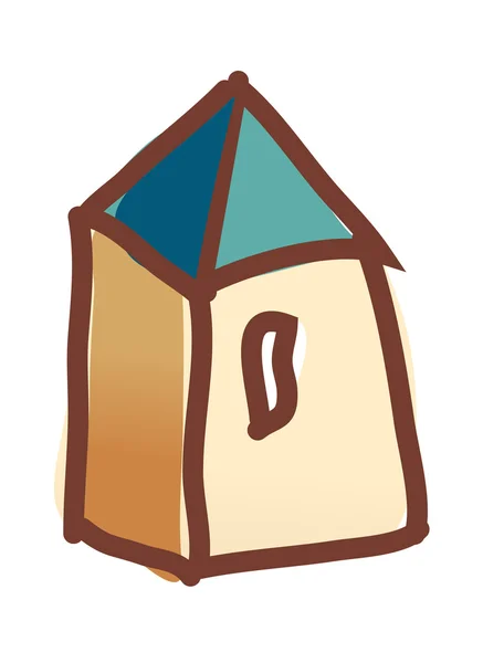 Färgglada hus — Stock vektor