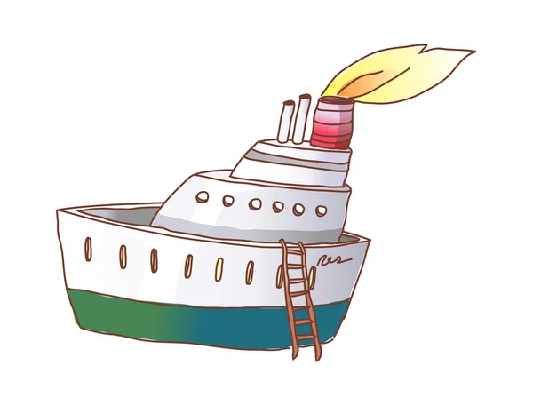 Διάνυσμα πλοίο — Διανυσματικό Αρχείο