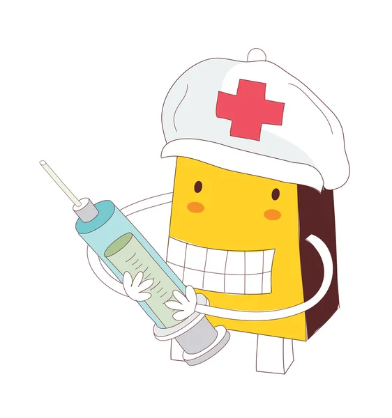 Doctor fantástico. — Vector de stock