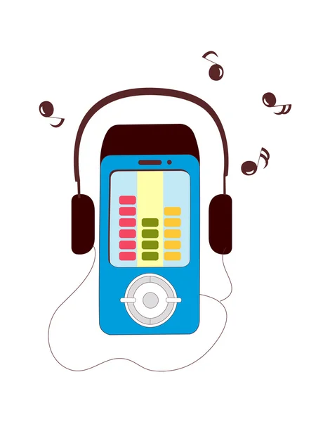 Mp3 player — Stock Vector