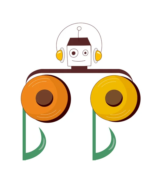 Robot — Stock Vector