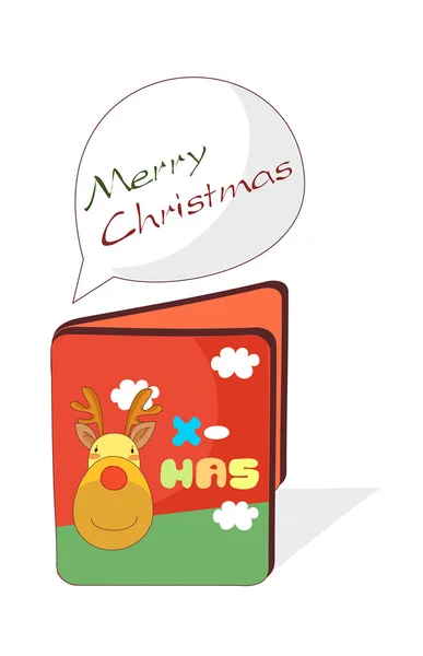 Cartão de Natal — Vetor de Stock