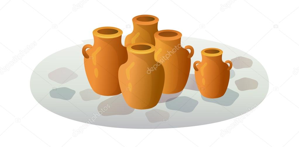 Set of jugs