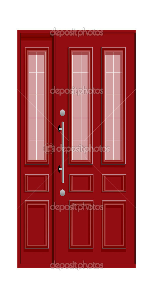 Brown door