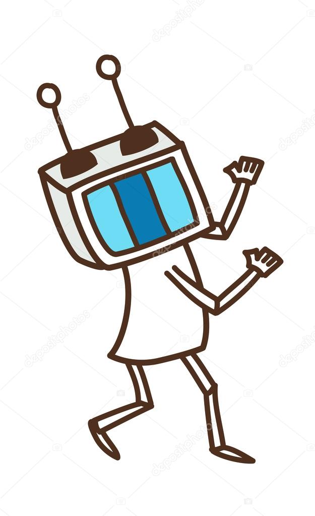 Robot dance Stock Vector Image by ©zzve #13454648