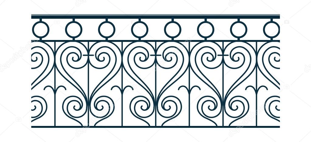 Black railing