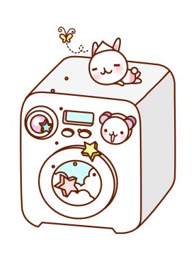 Çamaşır makinesi.