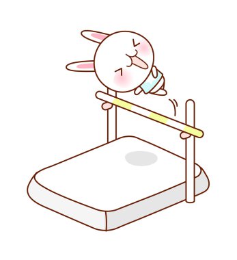 tavşan atlar üzerinde enine