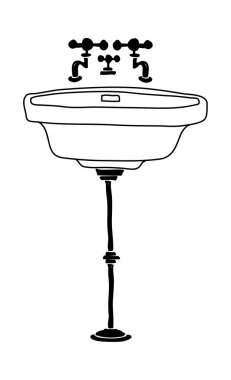 renksiz lavabo