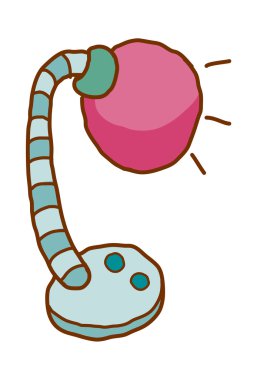 ampul vektör çizim