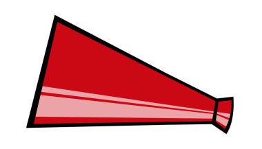 Megafonu vektör çizim