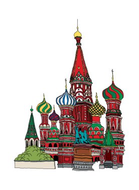 Kremlin vektör çizim