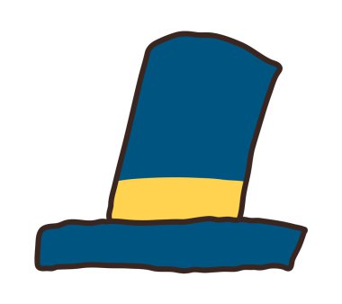 şapka vektör çizim