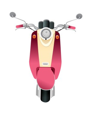 Vektör motosiklet