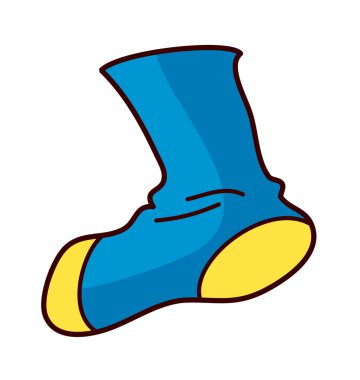 çorap vektör çizim.