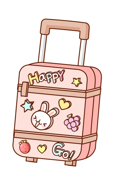 旅行用行李箱 — 图库矢量图片