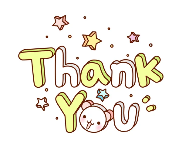 Inscription thanks — Stock Vector © zzve #13460396