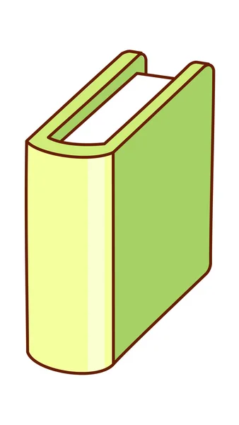 Libro verde — Vector de stock