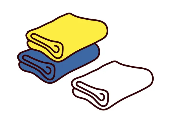 Colorful towels