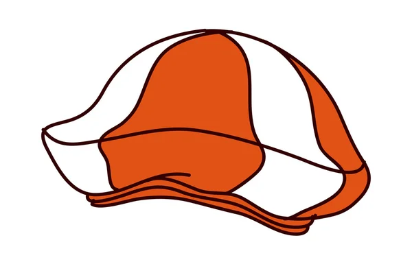 橙色帽 — 图库矢量图片
