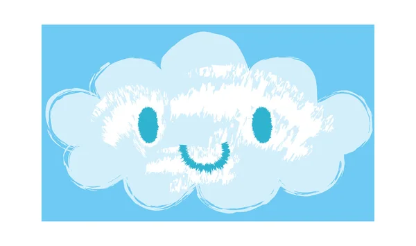 Nuage — Image vectorielle