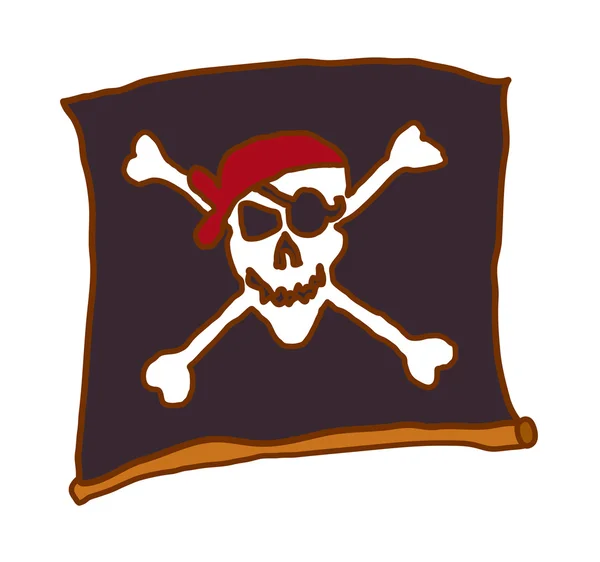 Pirata avventura vettoriale — Vettoriale Stock