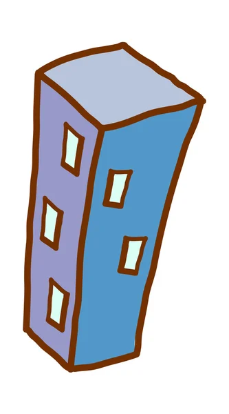 Budynek wektorowych ilustracji — Wektor stockowy