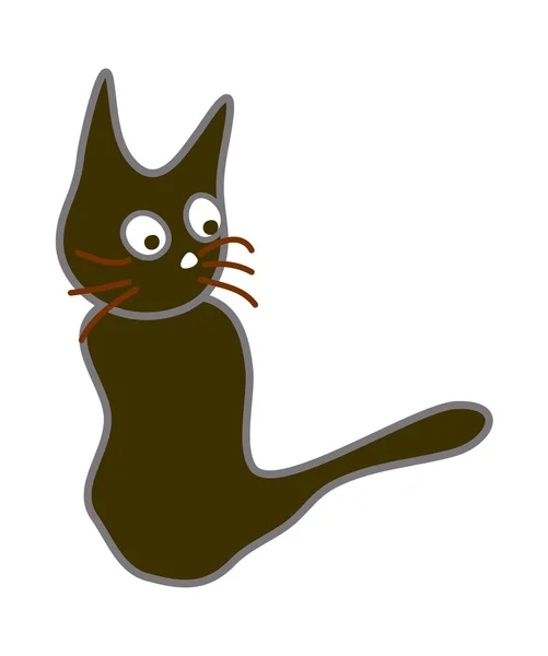 Cat Vector Illustration — Stock Vector