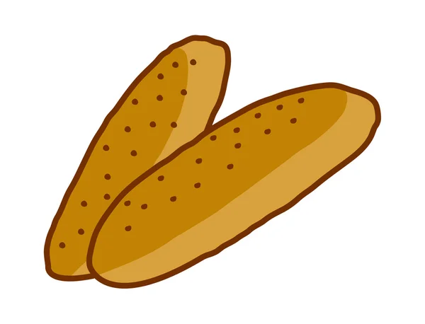 Хліб Векторні ілюстрації — стоковий вектор