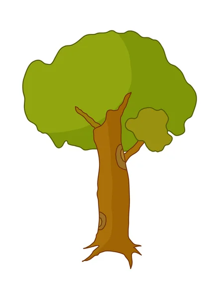 Tree Vector Illustration — Stock Vector