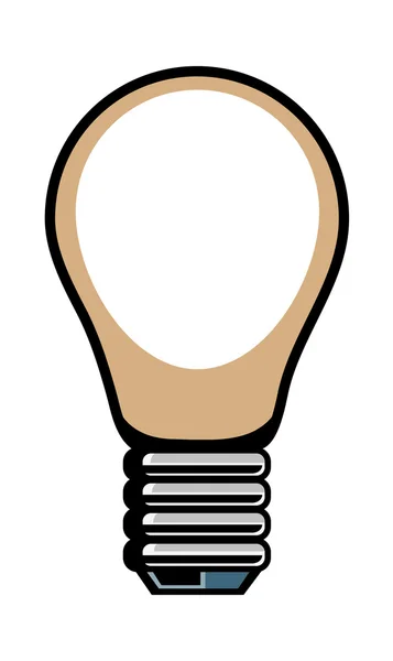 Lightbulb Vector Illustration — Stock Vector