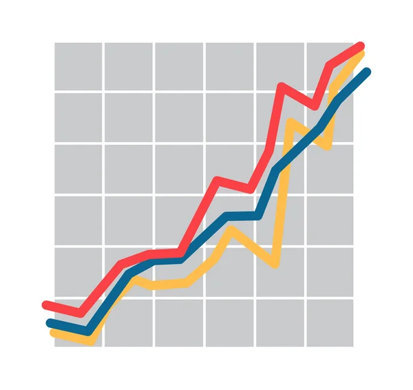 Illustrazione del grafico vettoriale — Vettoriale Stock