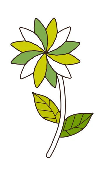 Illustration vectorielle de fleurs — Image vectorielle