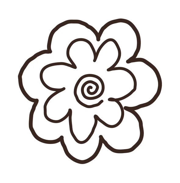 Bloem vectorillustratie — Stockvector