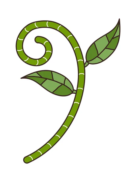Illustration vectorielle végétale — Image vectorielle