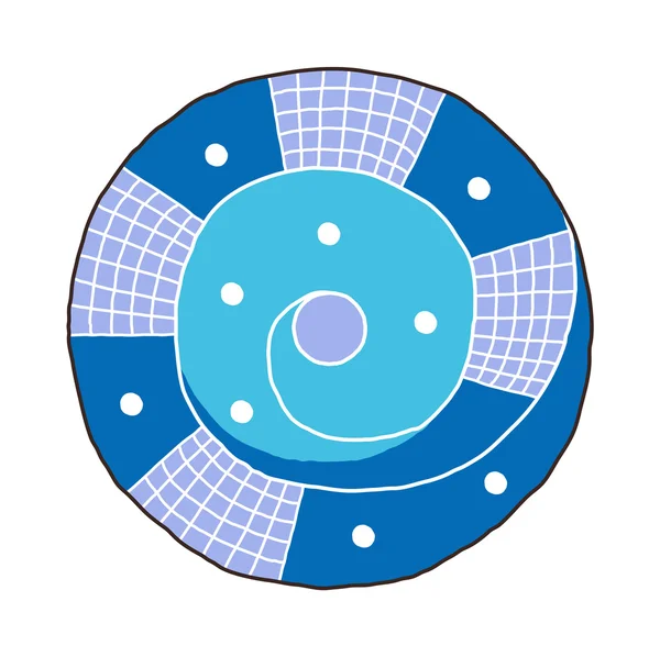 Cirkel vectorillustratie — Stockvector