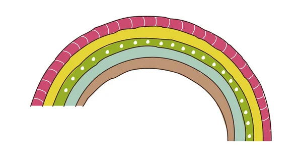 Regnbågsvektor illustration — Stock vektor