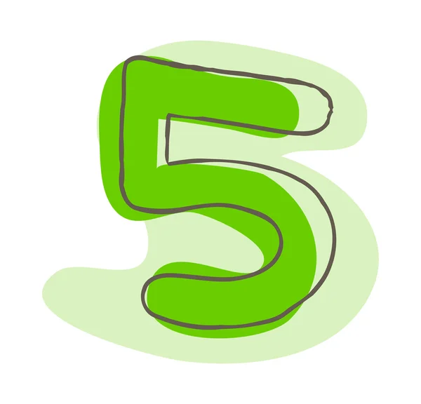 Vector número 5 — Vector de stock